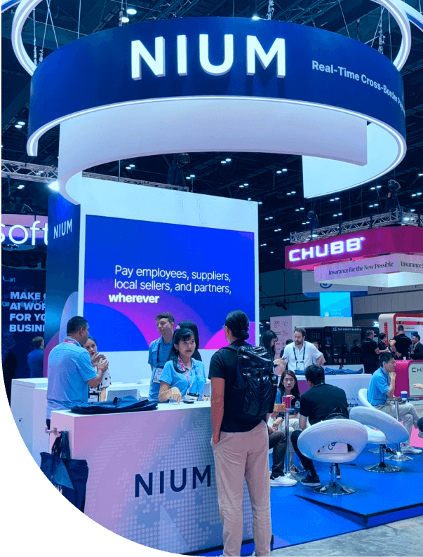 Nium Money2020 Booth